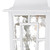 Satco | 60-4931 | Banyan Outdoor Hanging Light 11 in. Clear Water Glass