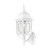 Satco | 60-4924 | Banyan Outdoor Wall Light 17 in. Clear Water Glass White Finish