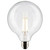 Satco | S21258 | 8W G40 LED Clear Medium Base 90 CRI 3000K 120V