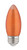 Satco | S22707 | 2W C11 LED Satin Spun Amber Medium Base 2100K