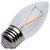 Satco | S21282 | 3W B11 LED Clear Medium Base 90 CRI 2700K