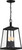 Satco | 60-6584 | Halifax 4-Light Hanging Lantern Matte Black Clear Glass