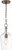 Satco | 60-6748 | Hartley 1-Light Pendant Antique Copper