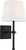 Satco | 60-6709 | Highline 1 Light Vanity Aged Bronze Finish White Linen Shade