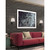Satco | 60-6709 | Highline 1 Light Vanity Aged Bronze Finish White Linen Shade