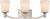 Satco | 60-5823 | Laguna 3 Light Vanity White Glass