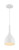 Satco | 60-7096 | Bellcap 1 Light Small Pendant Matte White