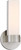 Satco | 62-731 | Bond Single 9-1/2 LED Sconce White Acrylic