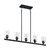 Satco | 60-7286 | Bransel 5 Light Island Pendant Matte Black
