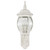 Satco | 60-888 | Central Park 3-Light 22" Wall Lantern Clear Beveled Glass