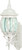 Satco | 60-888 | Central Park 3-Light 22" Wall Lantern Clear Beveled Glass