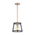Satco | 60-6641 | Chassis 1 Light Mini Pendant Copper/Black Finish