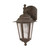 Satco | 60-989 | Cornerstone 1 Light 13 in. Wall Lantern Arm Down Clear Seed Glass