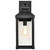 Satco | 60-7372 | Corning 1 Light Large Wall Lantern Matte Black Clear Glass