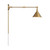 Satco | 60-7361 | Delancey Swing Arm Lamp Burnished Brass
