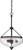 Satco | 60-5547 | Laurel 3 Light Pendant with Clear Seeded Glass