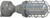 Satco | 65-171 | LED Adjustable Vapor Tight Fixture 20W 3000K Gray Finish