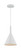 Satco | 60-7137 | Lightcap 1 Light Small Pendant Matte White