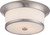 Satco | 60-5460 | Mobili 2 Light Flush Fixture Satin White Glass