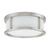 Satco | 60-2859 | Odeon 2 Light 13 in. Flush Dome Satin White Glass