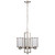 Satco | 60-2851 | Odeon 3 Light convertible up/down Chandelier with Satin White