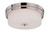 Satco | 60-5207 | Parallel 3 Light Flush Fixture Etched Opal Glass