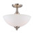 Satco | 60-5044 | Patton 3 Light Semi-Flush Frosted Glass