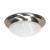 Satco | 60-284 | 2 Light 14 in. Flush Mount Twist & Lock Alabaster Glass