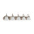 SATCO | 60-323 | Ballerina 5 Light 36" Vanity Alabaster Glass Bell Shades