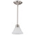 Satco | 60-365 | Empire Mini Pendant 7" Hang Straight Canopy