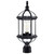 Satco | 60-4976 | Boxwood 1 Light 19 in. Outdoor Post Clear Beveled Glass