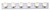 Satco | SF77-194 | 6 Light 36" Vanity Strip Polished Chrome Finish