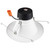 Satco | S11845 | 9 Watt 6" Deep Baffle CCT-Selectable Recessed LED Downlight