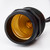 Satco | S8039 | 24Ft LED String Light 12 Socketed Black Cord