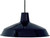 Satco | SF76-284 | 1 Light 16" Pendant Warehouse Shape Black/Steel Finish