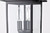 Satco | 60-5933 | Jamesport Outdoor 11" Hanging Light Matte Black Clear Glass
