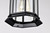 Satco | 60-6117 | Outdoor 12" Hanging Lantern Matte Black Finish Clear Glass