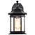 Satco | 60-6118 | 13" Large Wall Light Matte Black Finish Clear Glass