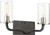 Satco | 60-6122 | Sherwood 2 Light Vanity 16 in. Iron Black Brushed Nickel