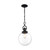 Satco | 60-6673 | Skyloft 1-Light Pendant Aged Bronze