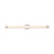 Satco | 62-935 | Slice 36 LED Wall Sconce Polished Nickel White Acrylic