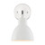 Satco | 60-6781 | Sloan 1 Light Vanity Polished Nickel Finish Matte White Shape