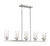 Satco | 60-7176 | Sommerset 5 Light Island Pendant Fixture Brushed Nickel Finish