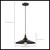 Satco | 60-5509 | Vintage 1-Light Pendant Matching Shape Lamp