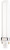 Satco | S6713 | 13 Watt pin-Based Compact Fluorescent 5000K 82 CRI GX23 Base