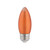Satco | S23407 | 2W C11 LED Satin Spun Amber Medium Base 2100K