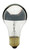 Satco | S3956 | 100W A19 Incandescent Silver Crown 1500H 960 Lumens Med Base 130V
