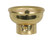 Satco | 80-1749 | 1/4 IPS Brass Caps Set Screw Polished Brass