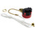 Satco | 80-1994 | 3 Speed Ceiling Fan Switch 4 Wire 2 Circuit w/Metal Chain