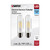 Satco | S21863 | 5.5W T10 LED Clear Medium Base 5000K 120V 2-Pack